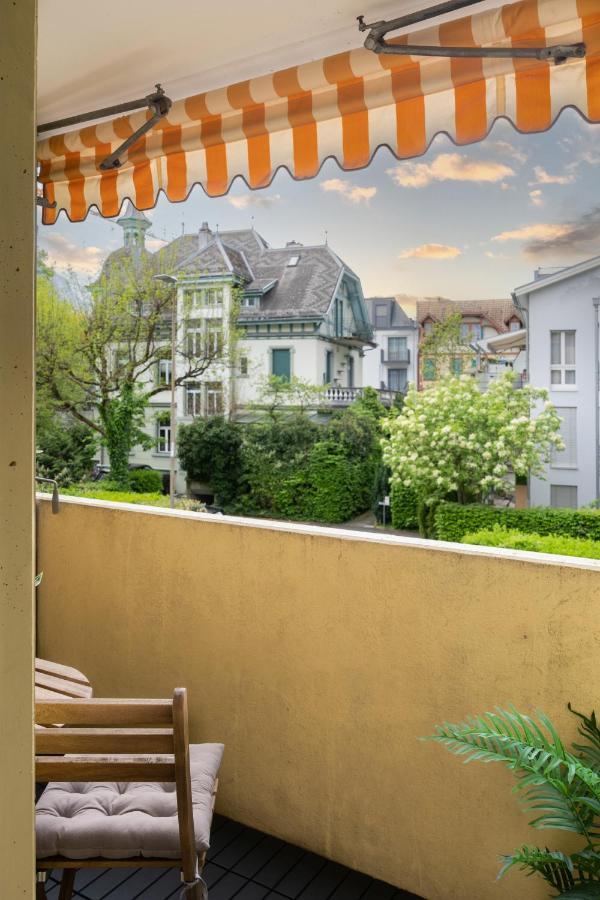 City Studio In Interlaken Mit Parkplatz Esterno foto